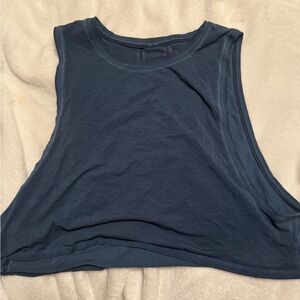 Lululemon Size 6* Blue Tank Top Cropped